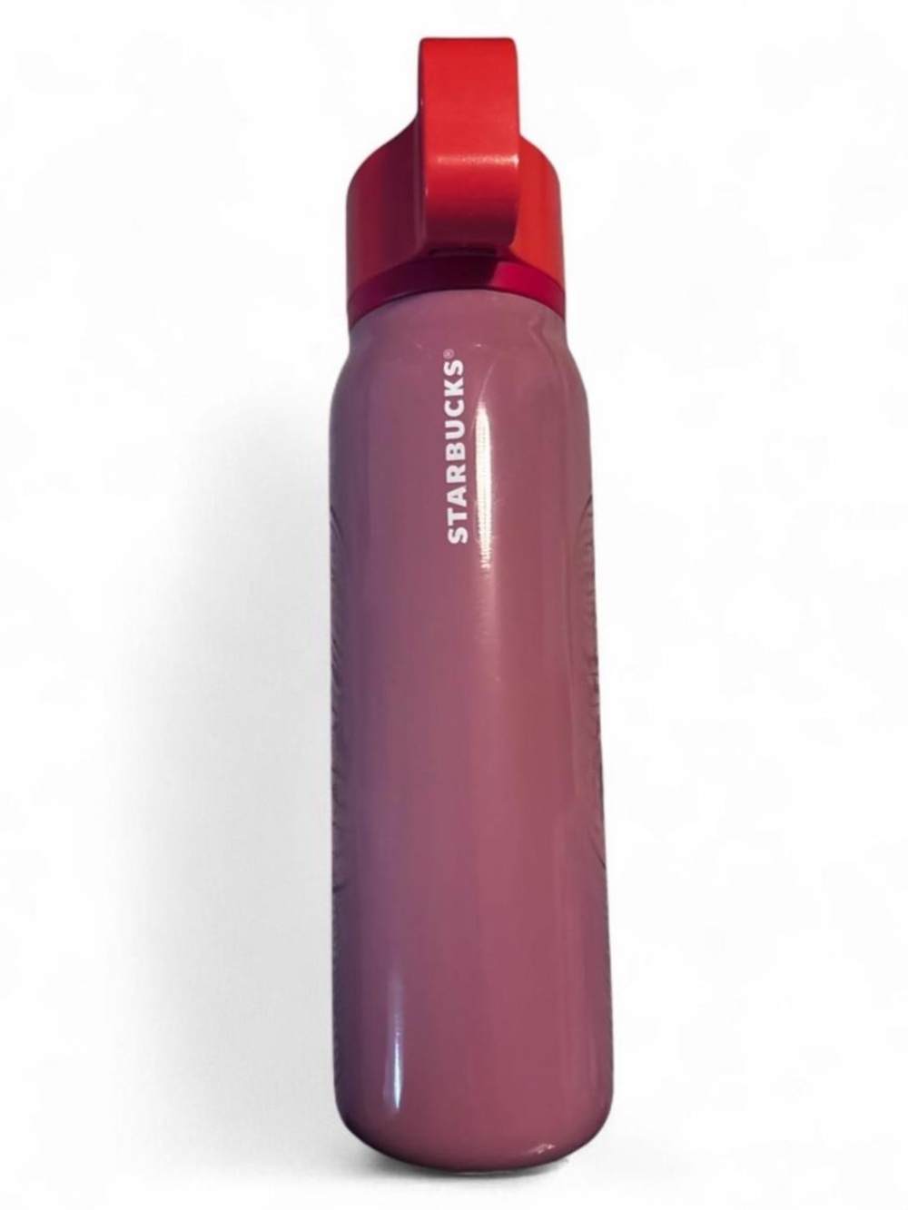 Starbucks Pink Stainless Bottle with Salmon Pink Lid